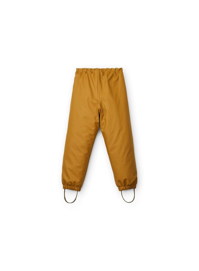 Liewood Ivy Rainwear Set With Padding Golden Caramel