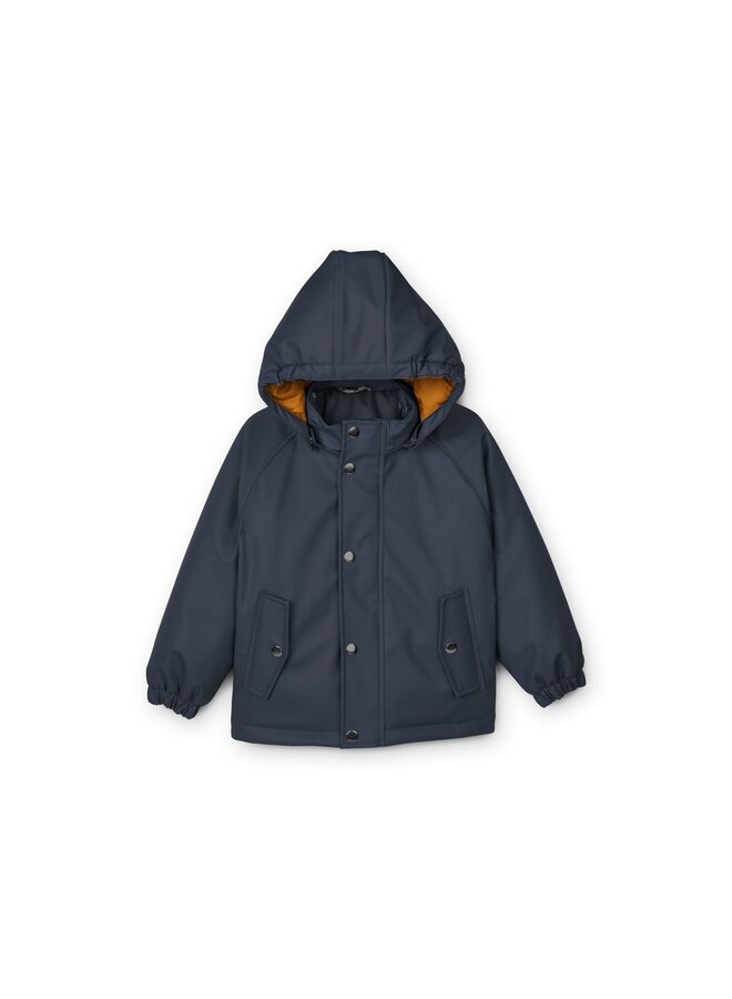 Liewood Ivy Rainwear Set With Padding Deep Navy