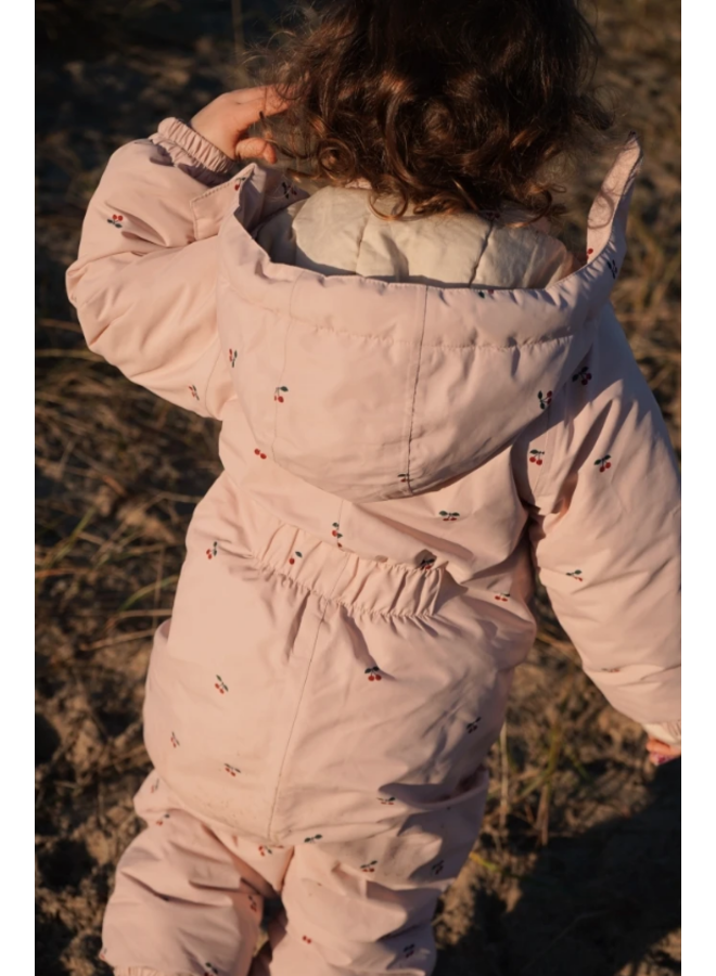 Konges Slojd Nohr Snowsuit Print Cherry Blush