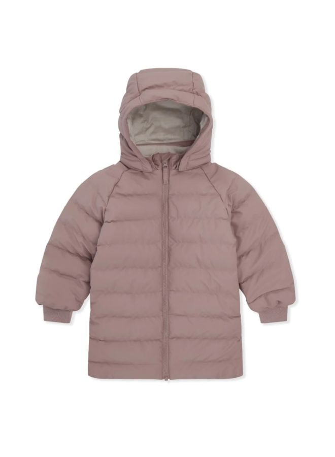 Konges Slojd Ace Long Rain Down Jacket Burlwood