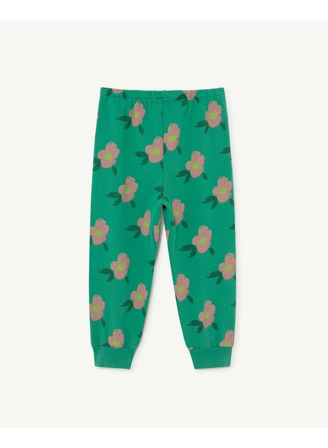 The Animals Observatory Pants Panther Green Flowers