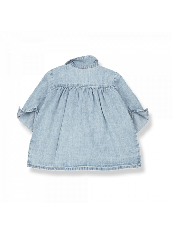 One More In The Family Denim Blouse Sole