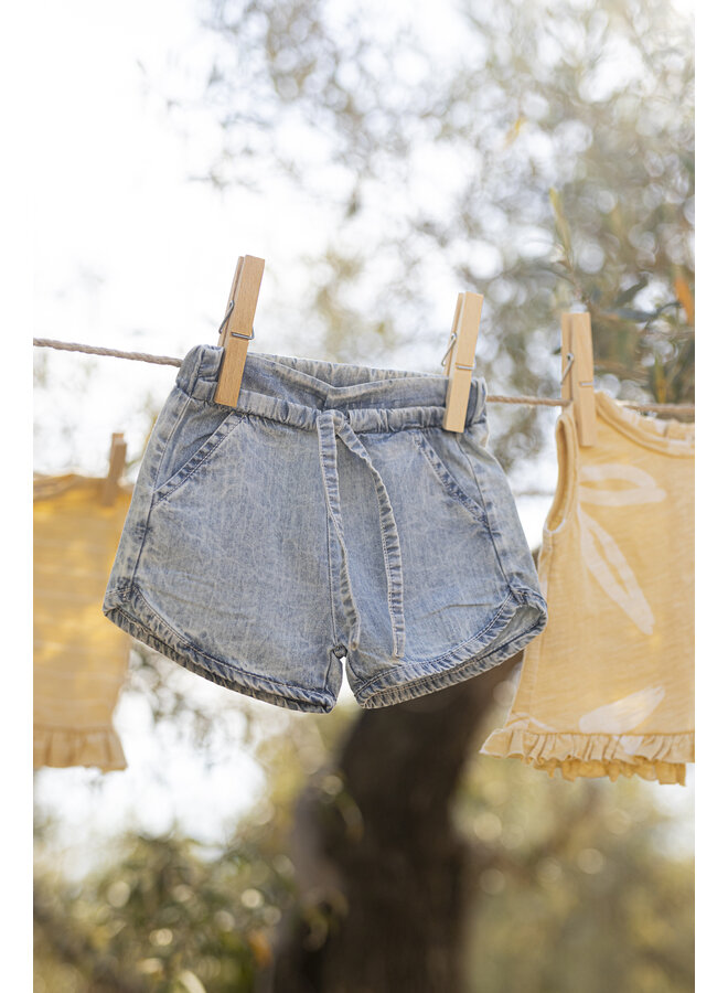 One More In The Family Denim Shorts Sune