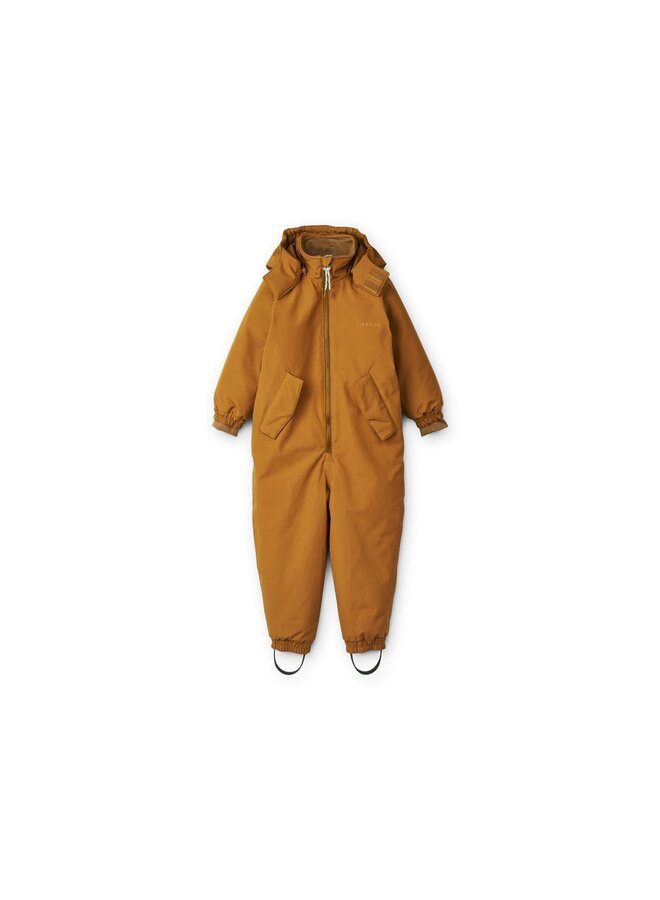 Liewood Sne Snowsuit Golden Caramel