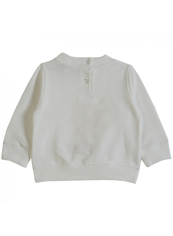 Emile Et Ida Sweatshirt Soleil Ecru