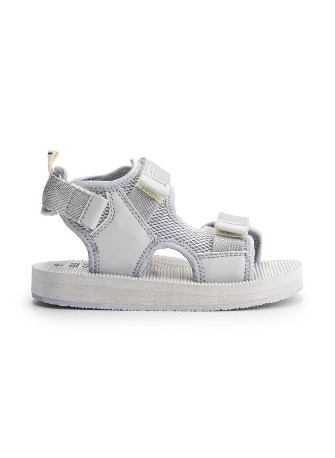 Gray Label Strap Sandals Grey