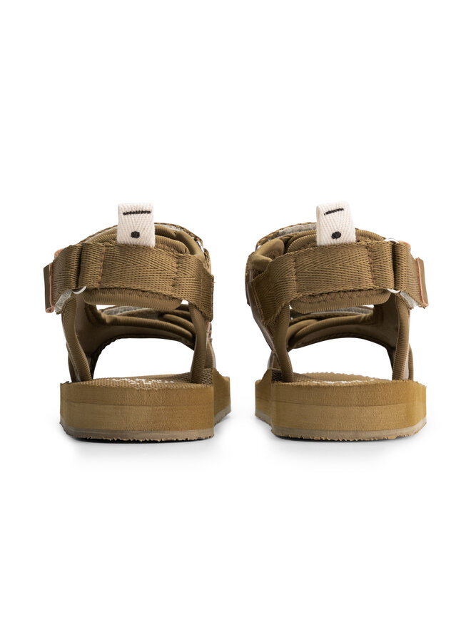 Gray Label Strap Sandals Peanut