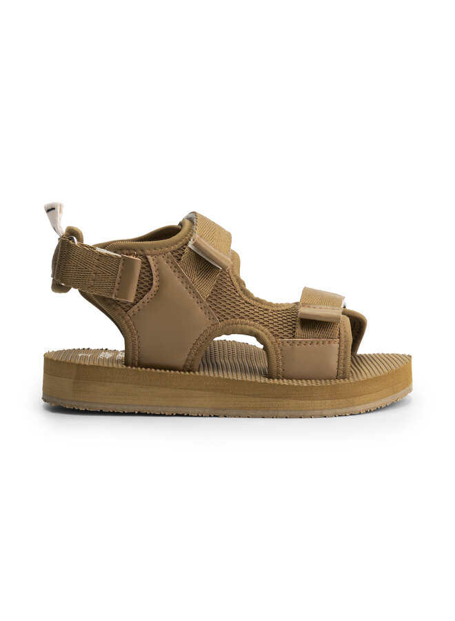 Gray Label Strap Sandals Peanut