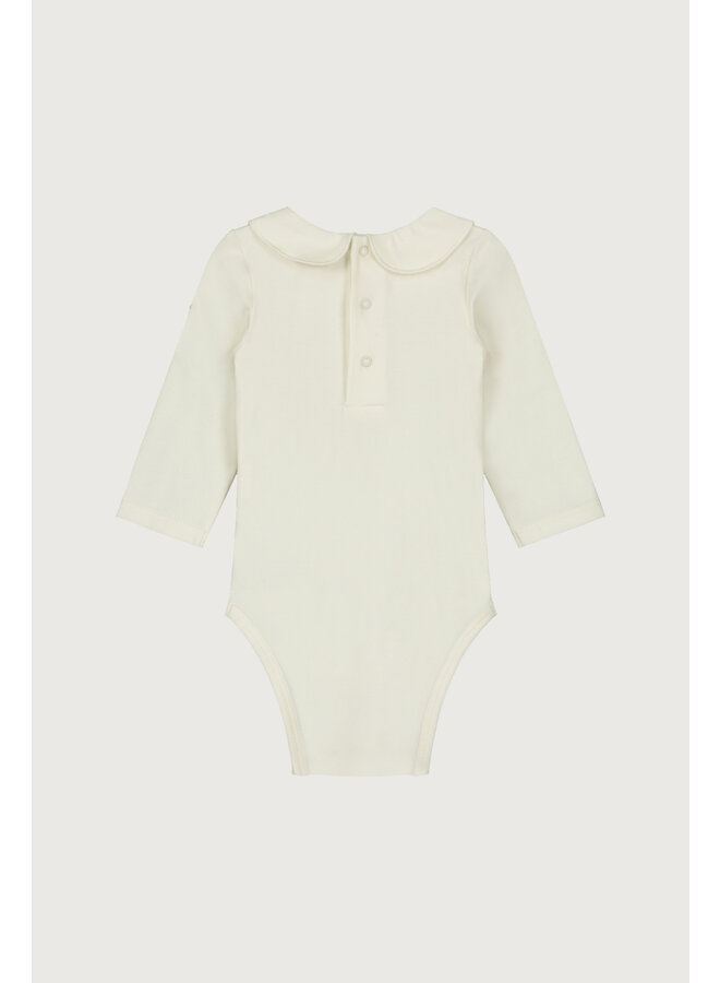 Gray Label Baby Collar Onesie Cream