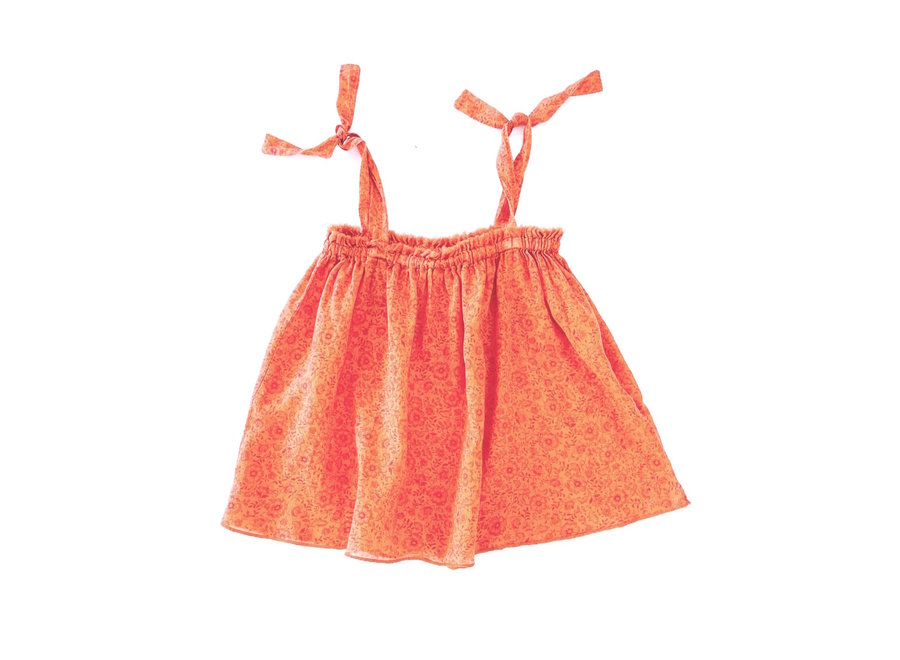 Skirt/Top Orange Flower