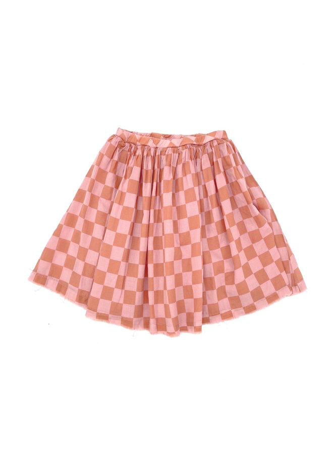 Long Live The Queen Voile Skirt Checks