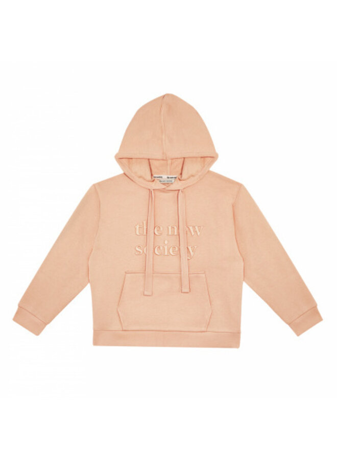 The New Society Logo Kangaroo Sweater Apricot