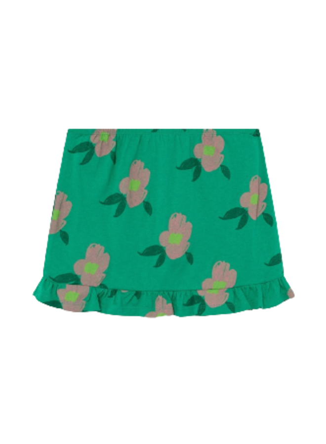 The Animals Observatory Skirt Ferret Green Flowers