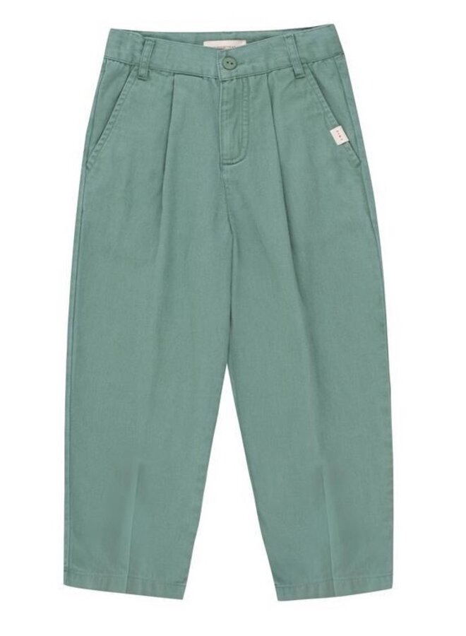 Tiny Cottons Pleated Pant Teal