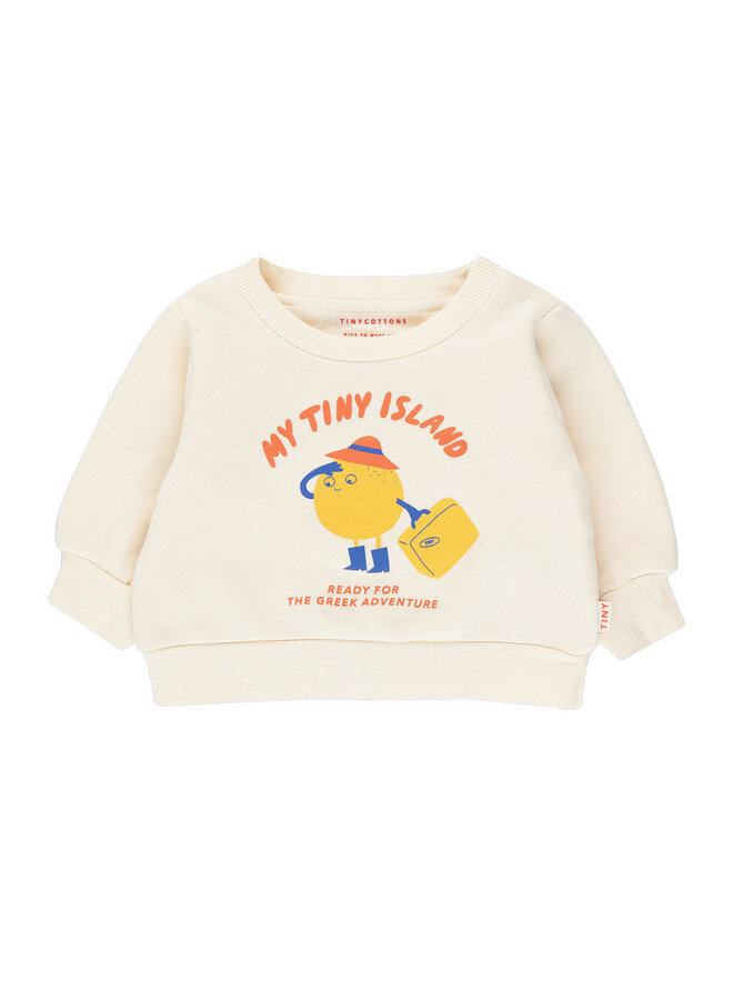 Leninisme effect raket Tiny Cottons | Santorini Birds Baby Sweatshirt | MiniMarkt Store -  MiniMarkt Amsterdam