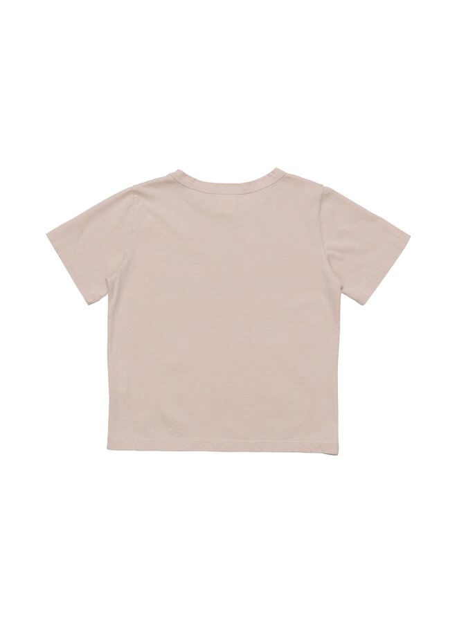 Wynken Good Day Sunshine Tee Pebble Pink