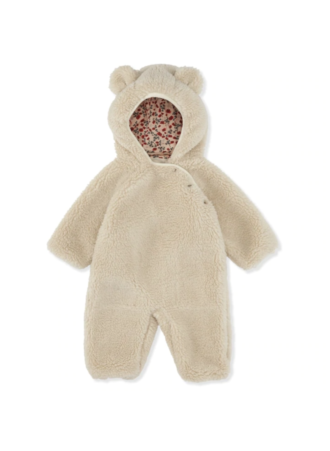 Konges Slojd Grizz Teddy Onesie Summer Sand