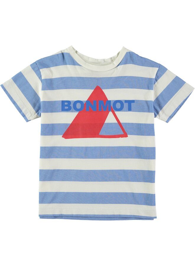 Bonmot T-Shirt Bonmot Tipi Stripes Ivory