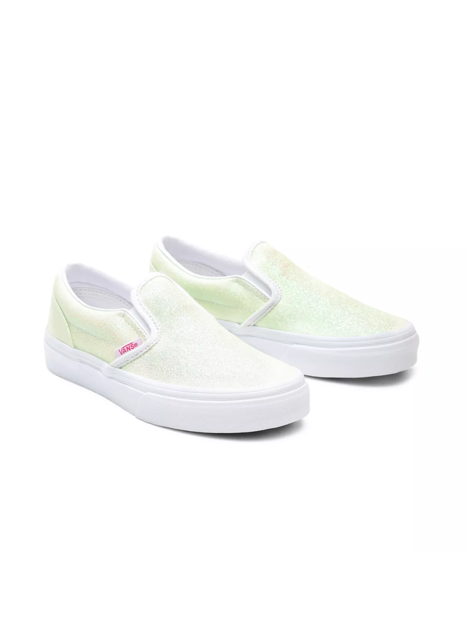 Vans Classic Slip-On Glitter Pink/White