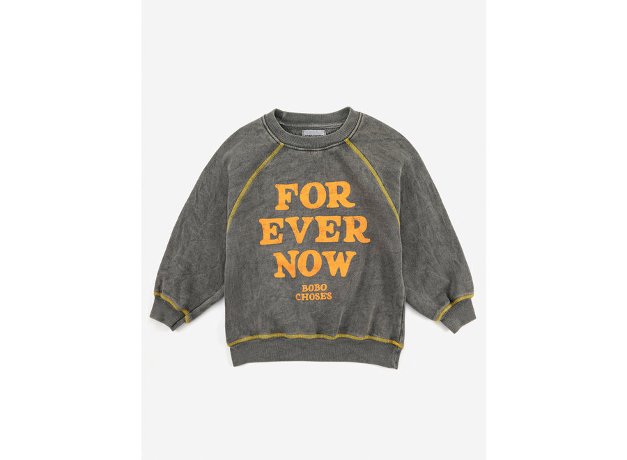 Sweatshirt Forever Now Yellow