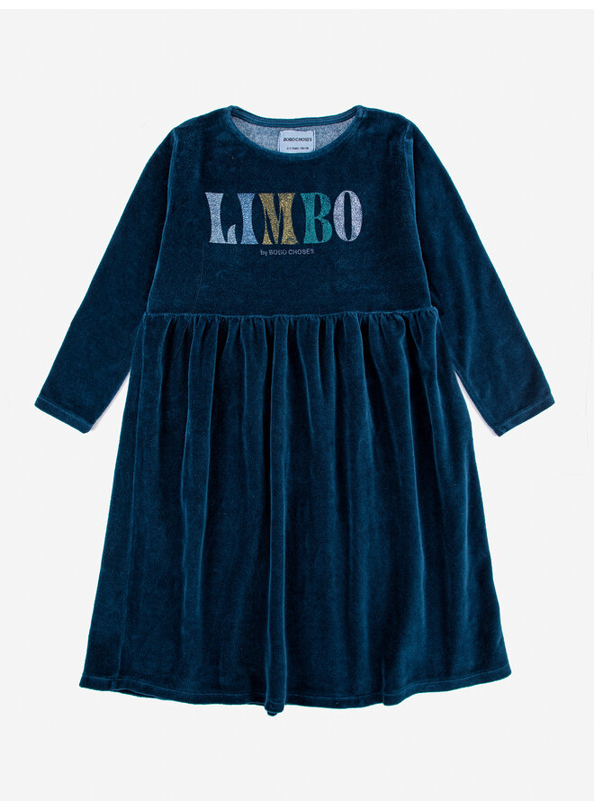 Bobo Choses Limbo Velvet Dress