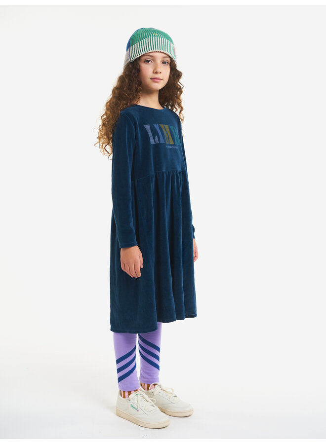 Bobo Choses Limbo Velvet Dress