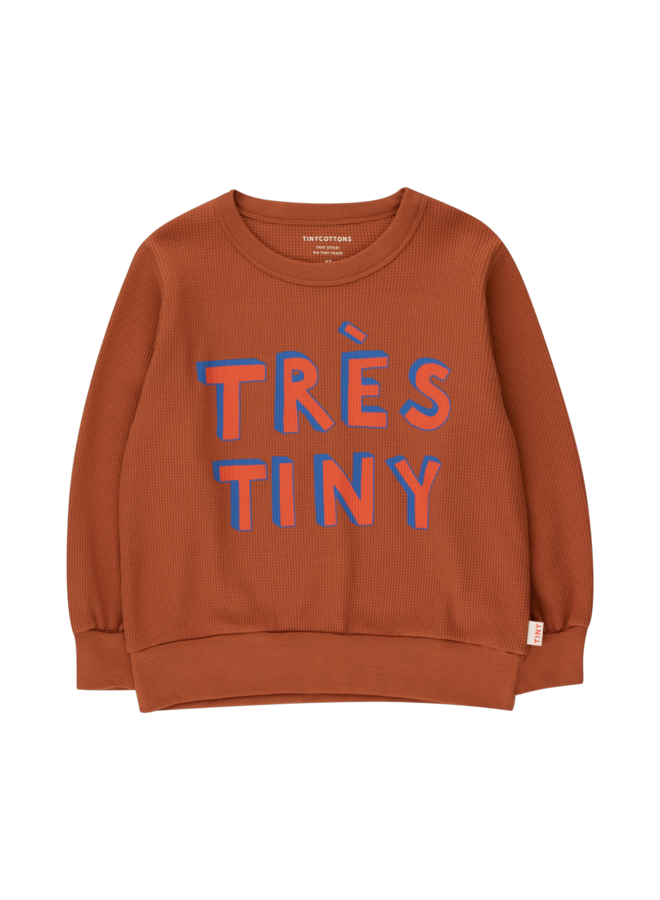 Tiny Cottons Tres Tiny Sweatshirt Chestnut