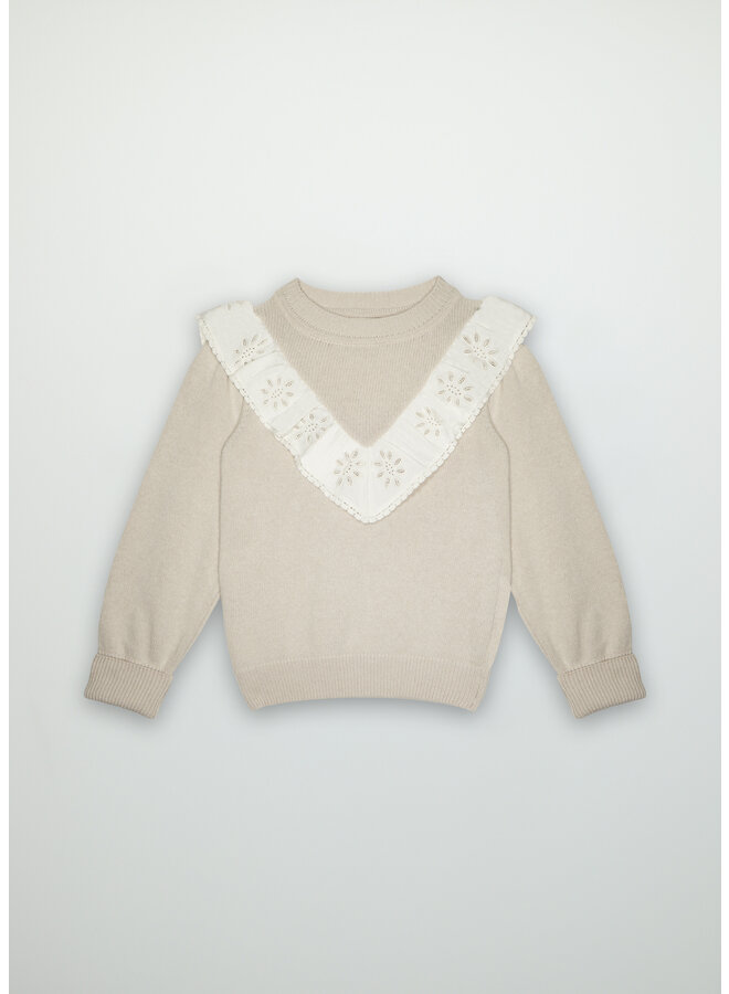 The New Society Millie Jumper Ecru