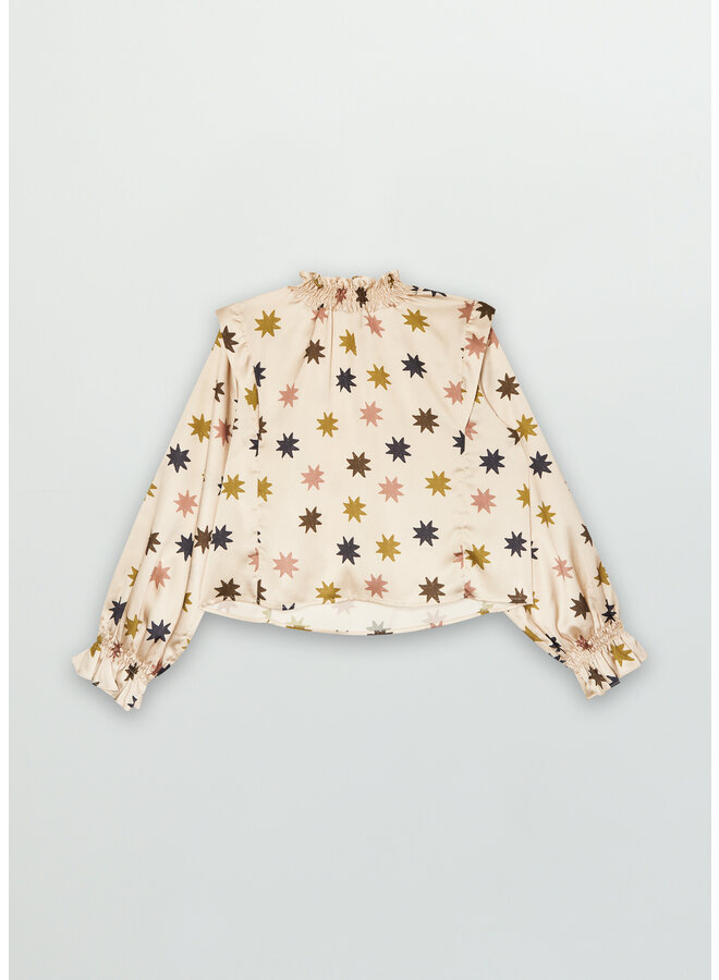 The New Society Daria Blouse Stars Print