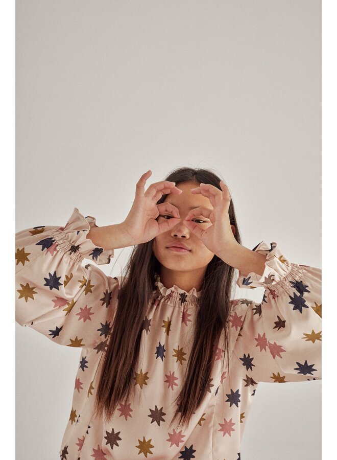 The New Society Daria Blouse Stars Print