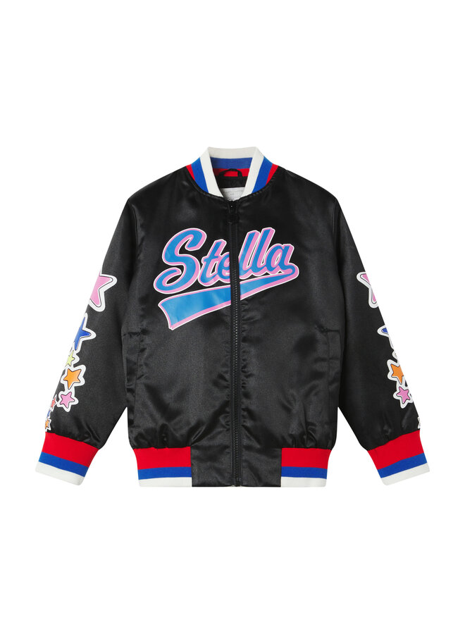 Stella McCartney Jacket Bomber Stella Nero