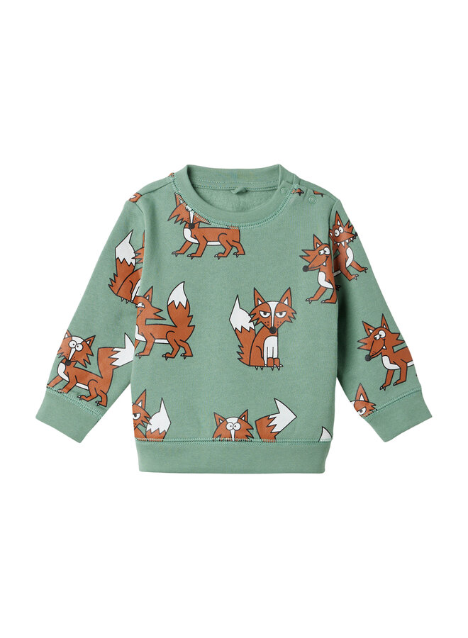 Stella McCartney Sweatshirt Fox All Over