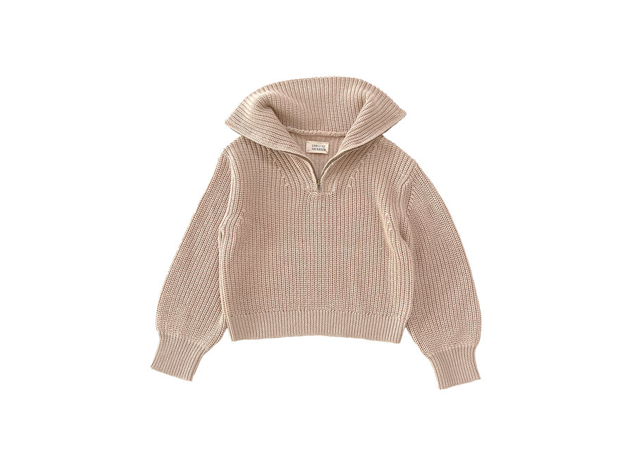 Zipped Sweater Offwhite