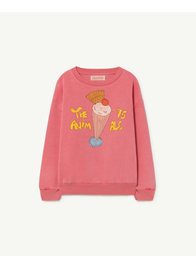 The Animals Observatory Sweatshirt Pink Ice Cream