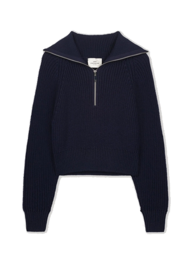 Les Coyotes De Paris Karry Pullover Navy