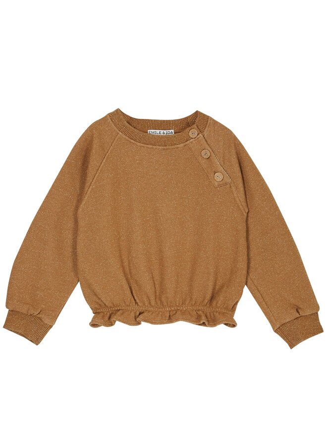 Emile Et Ida Sweatshirt Noix Paillete