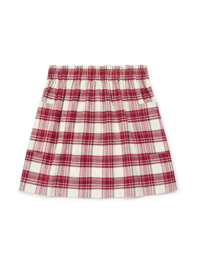 Bonton Brushed Cotton Twill Skirt