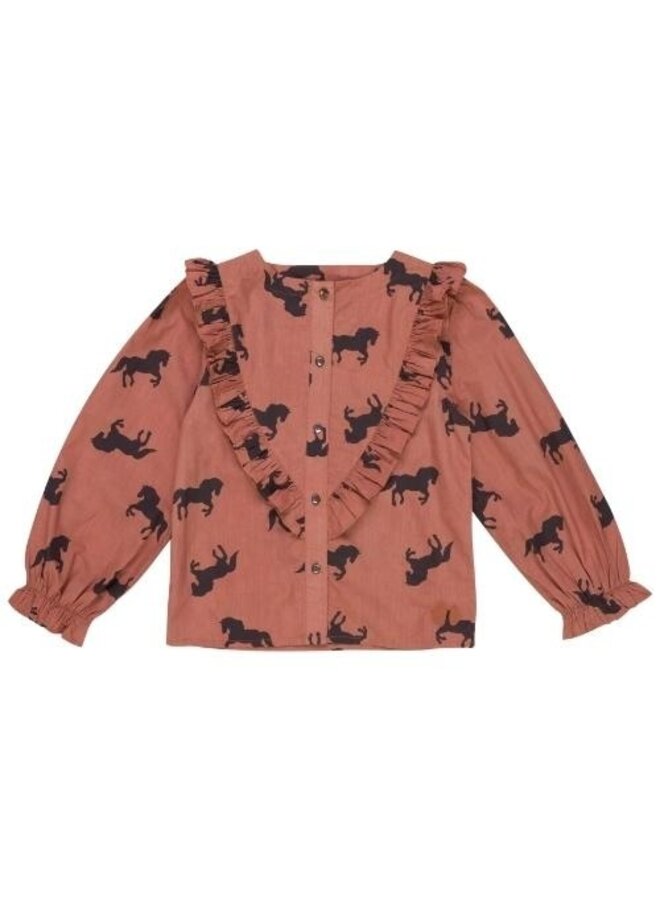 Maed For Mini Happy Horse Blouse