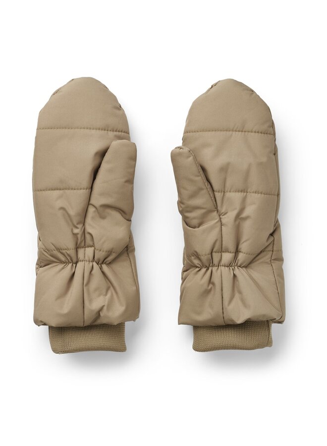 Liewood Lenny Padded Mittens Oat