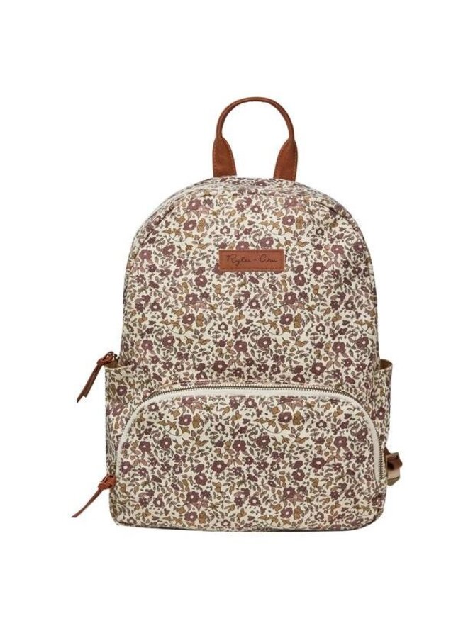 Rylee And Cru Kids Backpack Autumn Floral