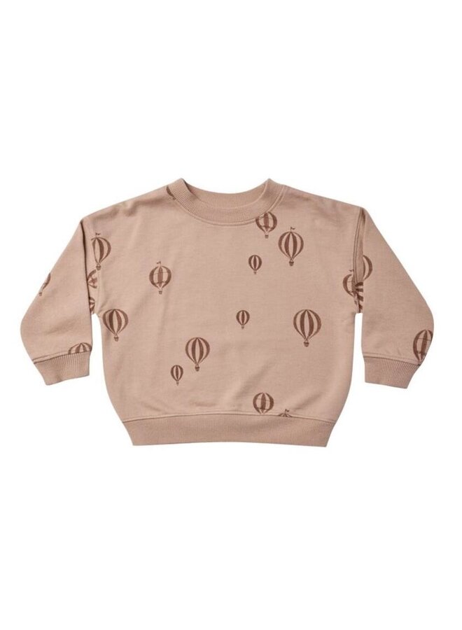 Rylee And Cru Relaxed Sweatshirt Hot Air Balloons