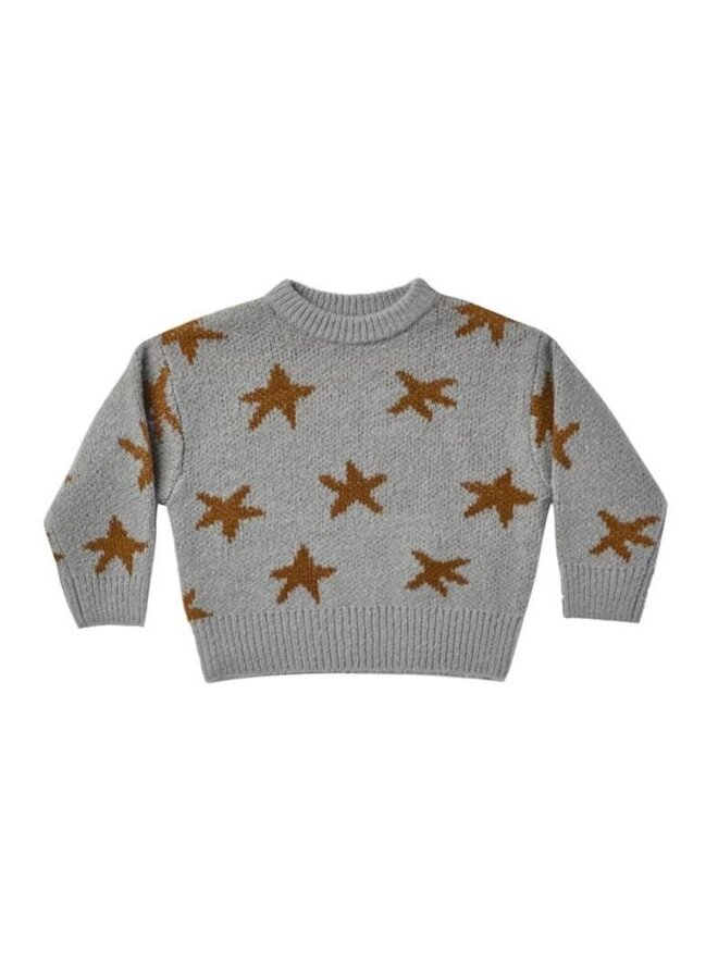 Rylee And Cru Knit Pullover Stars