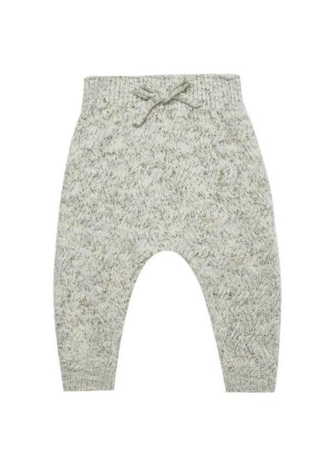 Quincy Mae Cozy Heathered Knit Pant Fern