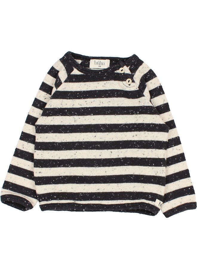 Búho BB Stripes Sweatshirt Antracite