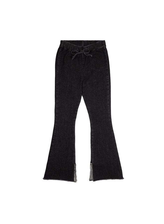 Charlie Petite Flaired Jeans Black