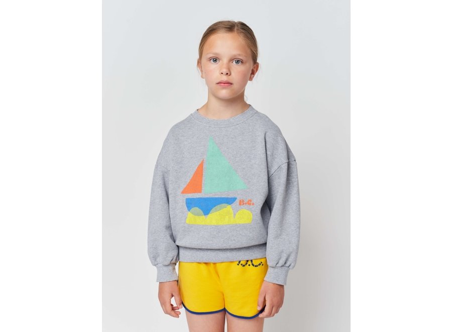 Bobo Choses Sweatshirt Multicolor Sail Boat