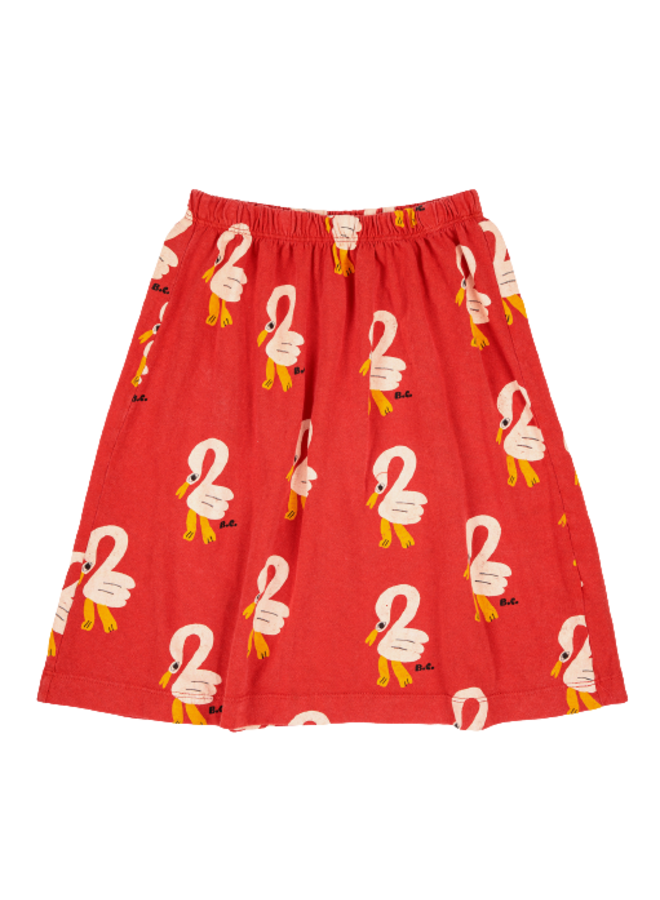 Bobo Choses Midi Skirt Pelican AO