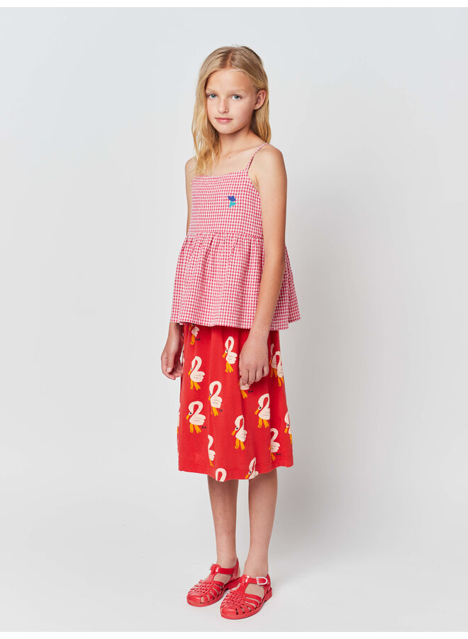 Bobo Choses Midi Skirt Pelican AO