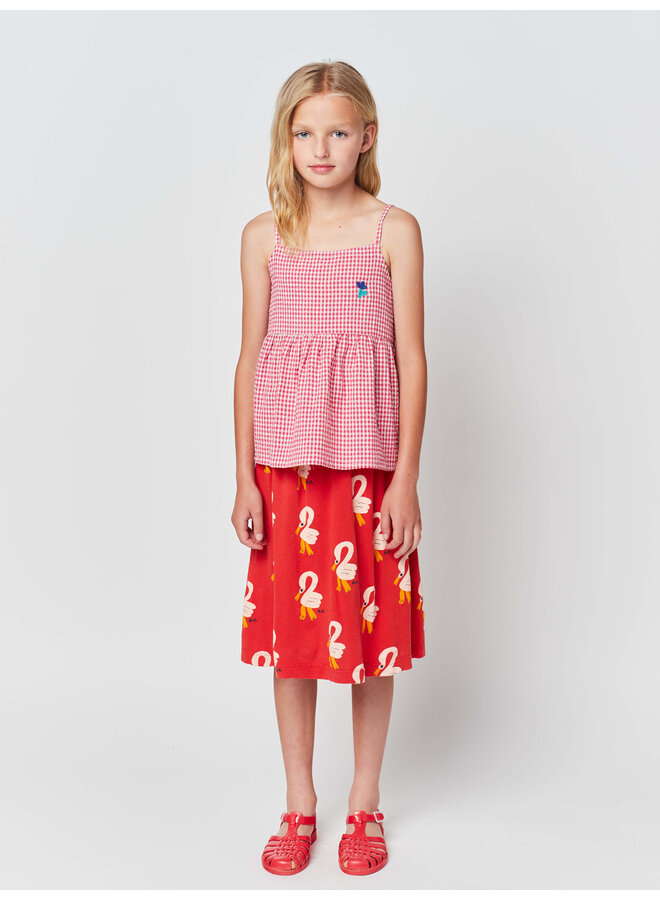 Bobo Choses Midi Skirt Pelican AO