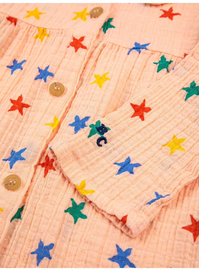 Bobo Choses Woven Dress Multicolor Stars